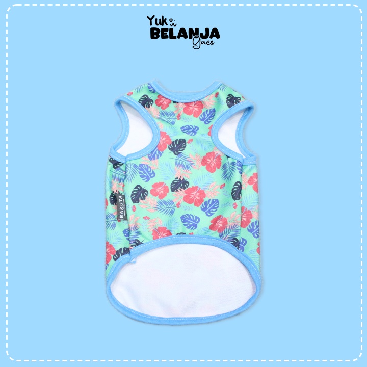 Baju Kucing Bahan Polyester Beach Party Tank Series Terlucu Baju Kucing anjing kelinci Lucu murah Size S-XL / Yuk Belanja Gaes!