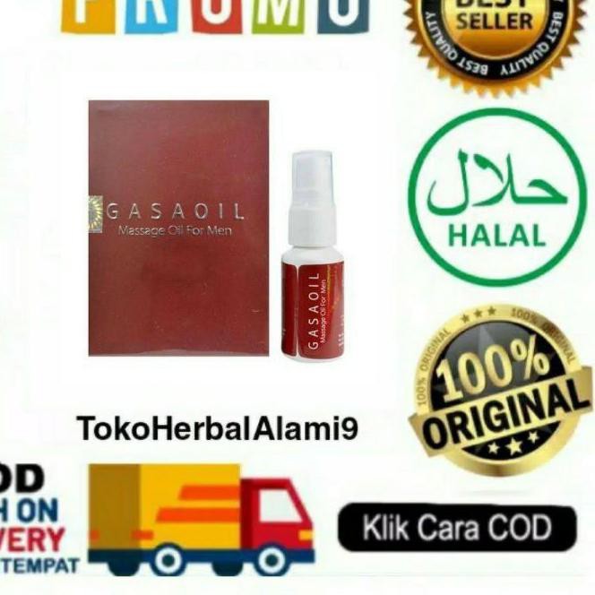 ✧ Gasa Oil Original Gasa Oil Massage Oil Formen Asli ♀