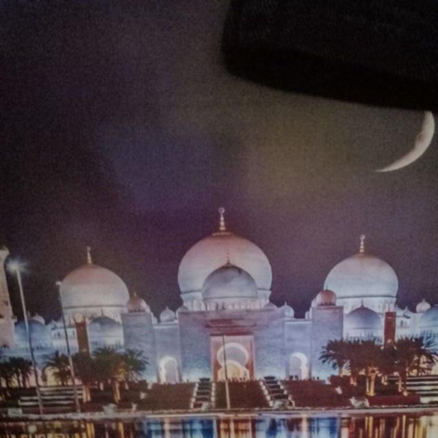 Hiasan Dinding Walldecor Rumah Hiasan Kabah Hiasan Kota Mekkah Hiasan Islami Ukuran 30x40