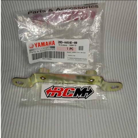 28D-H454E-00 DUDUKAN BREKET BRACKET STAY NUMBER PLAT NOMOR POLISI MIO U SMILE ORI ORIGINAL YAMAHA