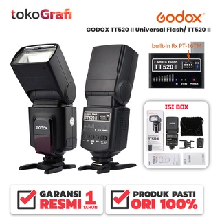 Flash Godox TT520II Universal | Flash Kamera TT520 II TT520-II TT 520