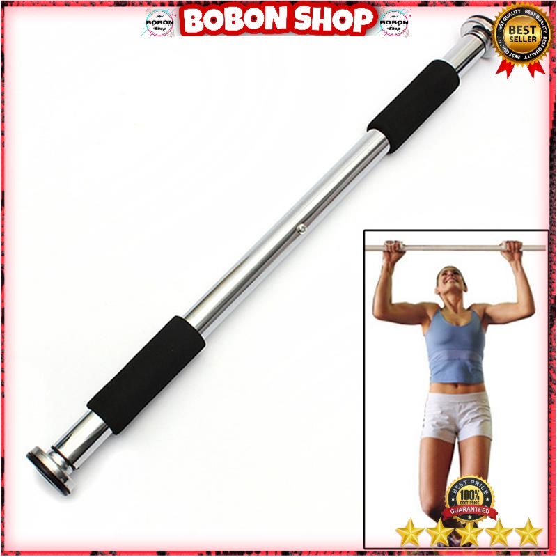 (Bisa cod) ORIGINAL Tiang Latihan Pull Up Pintu Solid Import