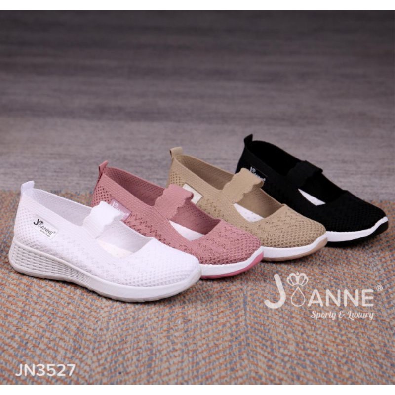 RESTOCK!! [ORIGINAL] JOANNE FlyKnit Flats Shoes Sepatu Wanita #JN3527