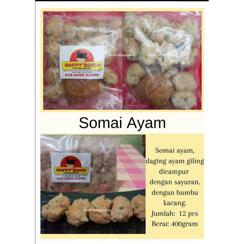 

Siomay Ayam ( Frozen )