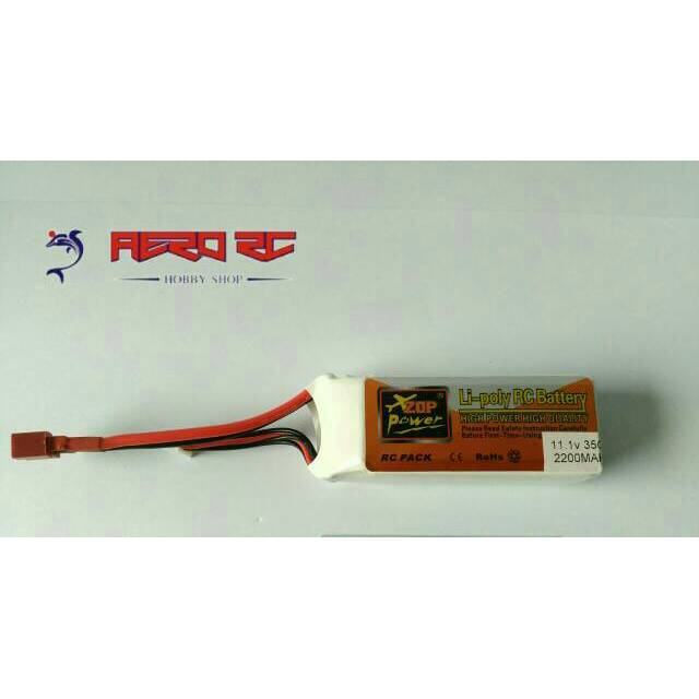 Baterai ZOP Power 3s 11,1 volt 2200 mah 35c