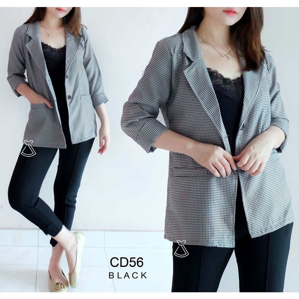 CD56 - Outer Blazer Linen Korea Look