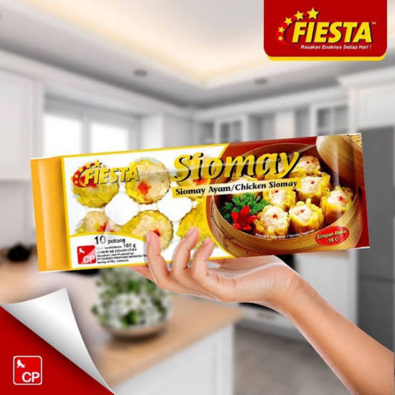 

Fiesta Siomay 180 gram / siomay ayam / dimsum / chicken dimsum / dimsum ayam / siomay