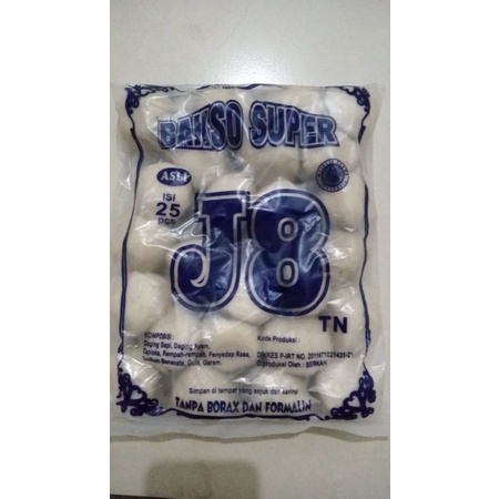 

Bakso Super Daging ayam & sapi J8