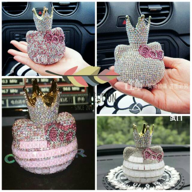 Parfum mobil hello kitty, tempat parfum hello kitty, parfum mobil import, parfum mobil karakter