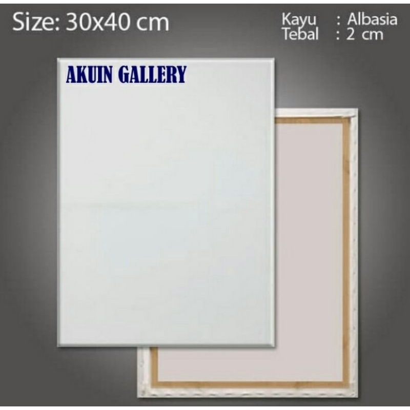 

kanvas lukis PREMIUM TERBAIK canvas lukisan kanfas ukuran 30×40cm