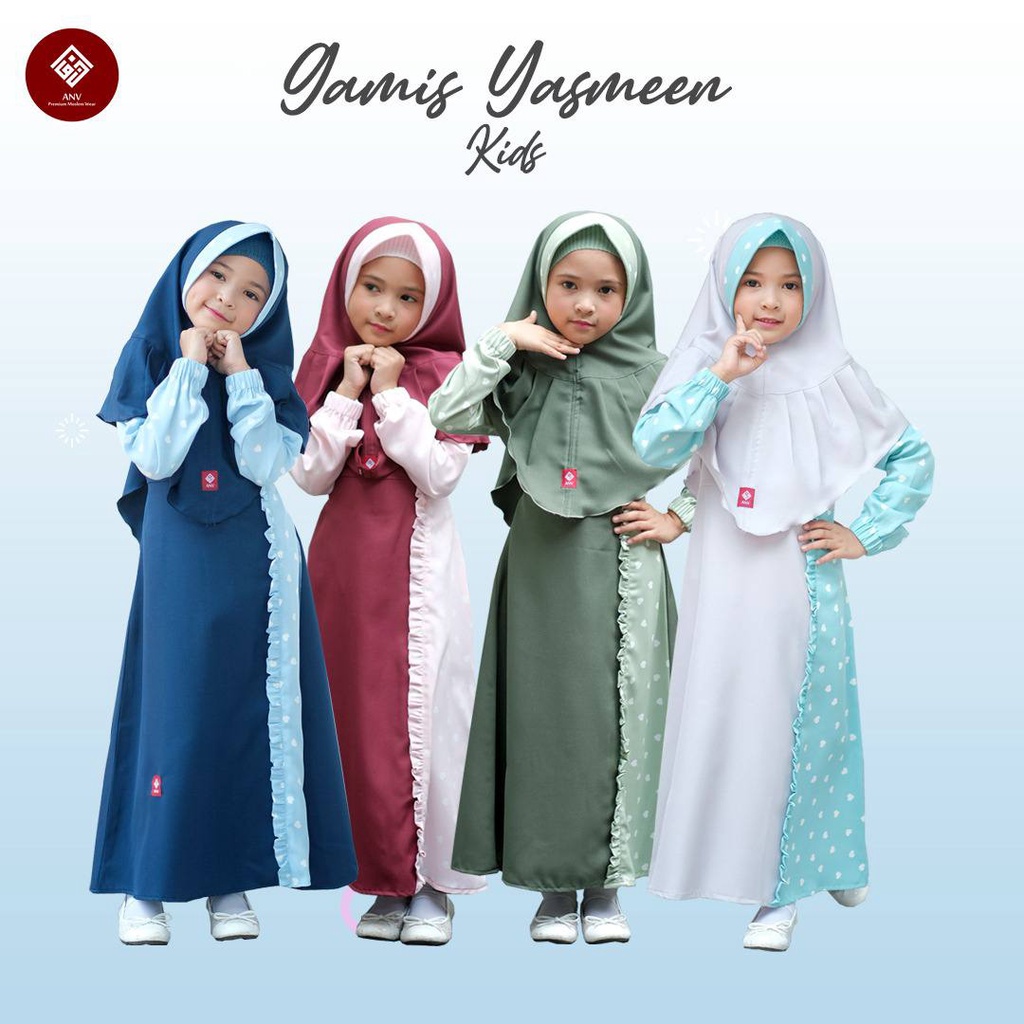 Gamis Yasmeen by ANV