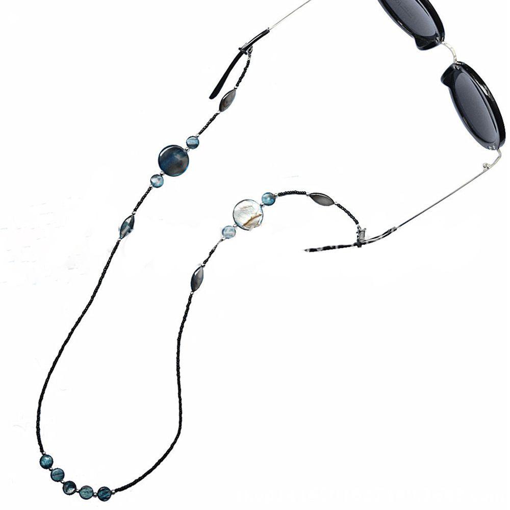 NEEDWAY Rantai Kacamata Kacamata Baca Wanita Tali Manik Kaca Manik-Manik Lanyard Kacamata