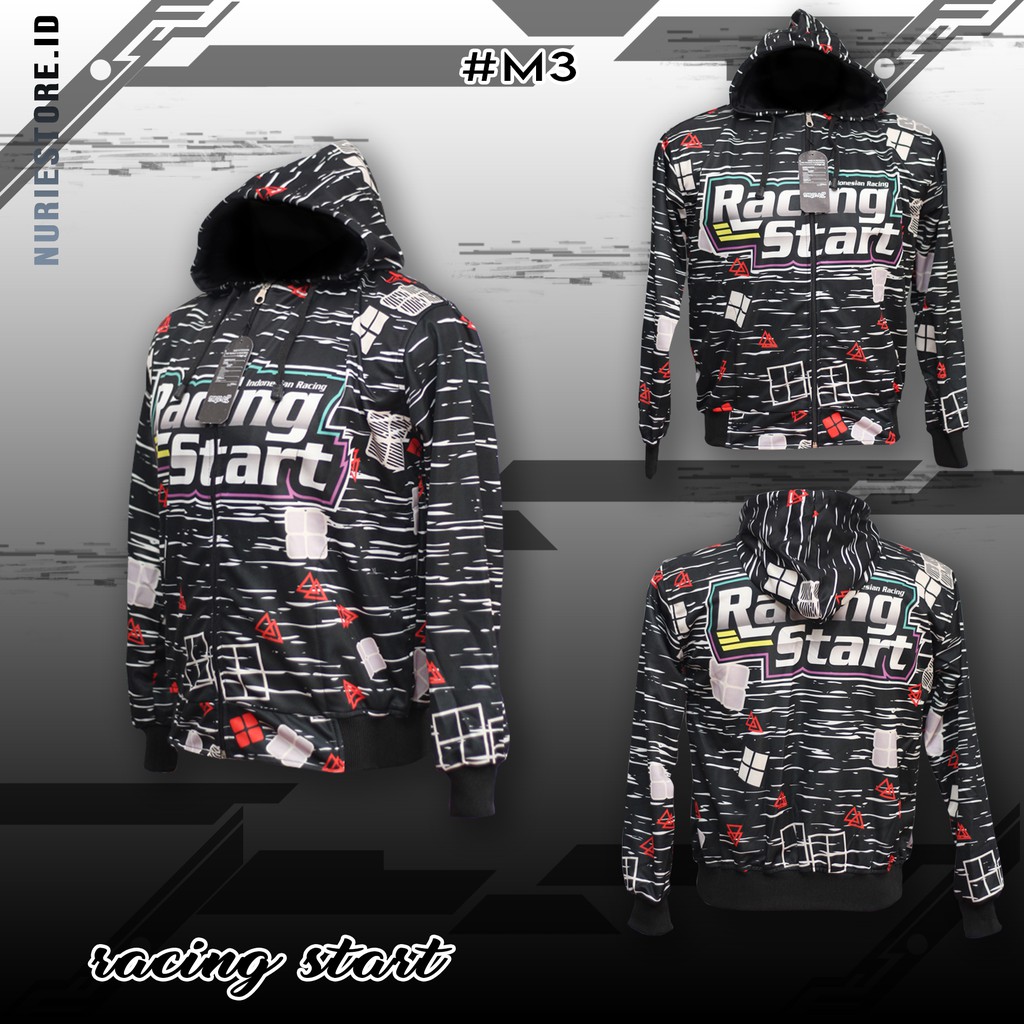 JAKET RACING HELL/JAKET RACING HELL ANAK/JAKET RACING STAR 9-13