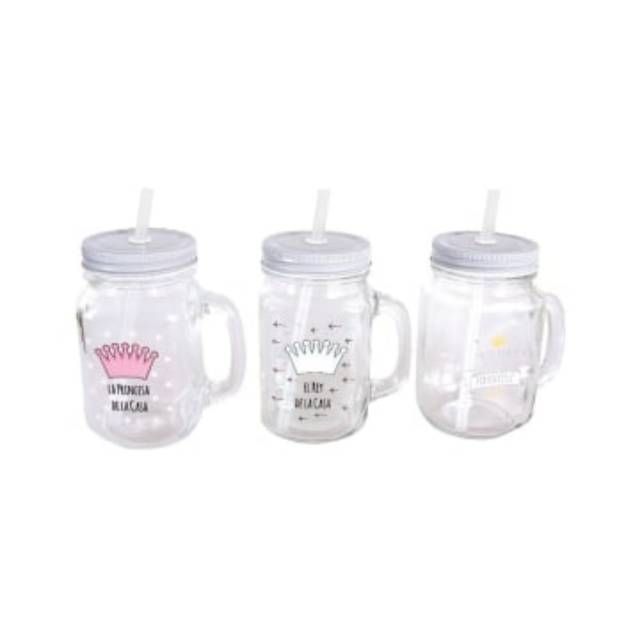 Appetite Glass Jar Set Summer Castle / Appetite Summe Castle Set Gelas (3 pcs)