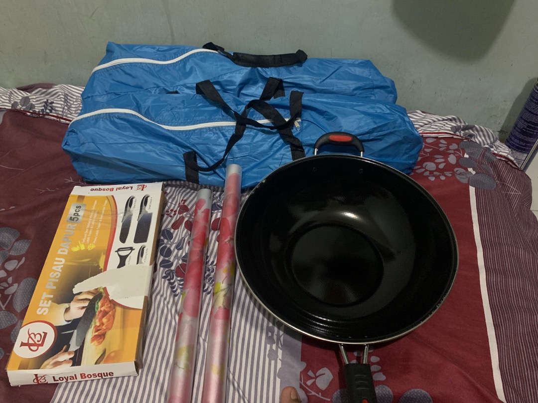 Wajan Enamel Anti Lengket Diameter 32 36cm Tinggi 10cm/wajan/penggorengan Kr.88