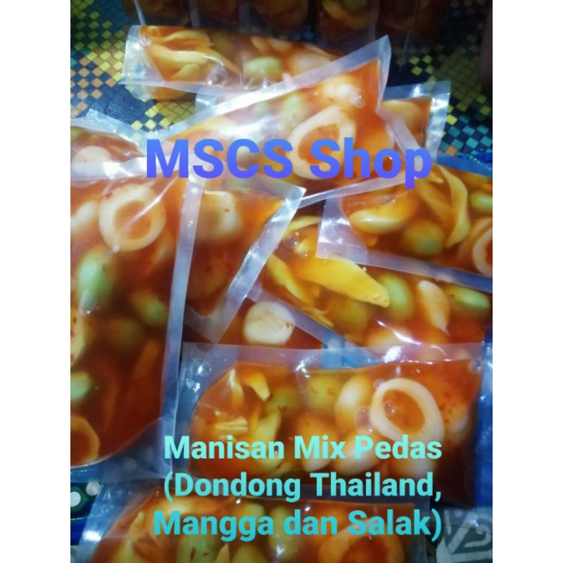 

ManisanBuahMix(DondongThailand,Mangga&Salak)pedas