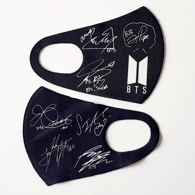 MASKER SCUBA BTS FULL PRINTING KPOP BANGTAN BOYS MEMBER MASKER KOREA