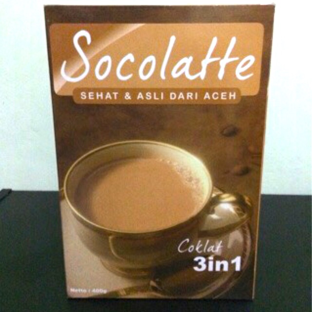 

SOCOLATTE MINUMAN COKLAT (COKELAT) / CHOCOLATE DRINK ACEH