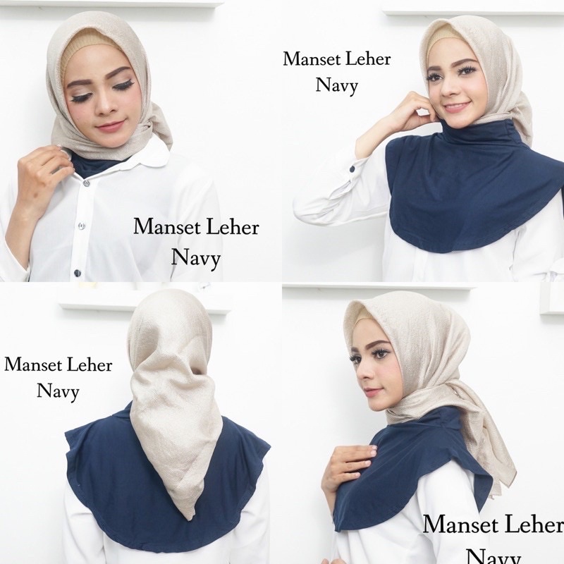 Manset Leher Iner Leher Hijab