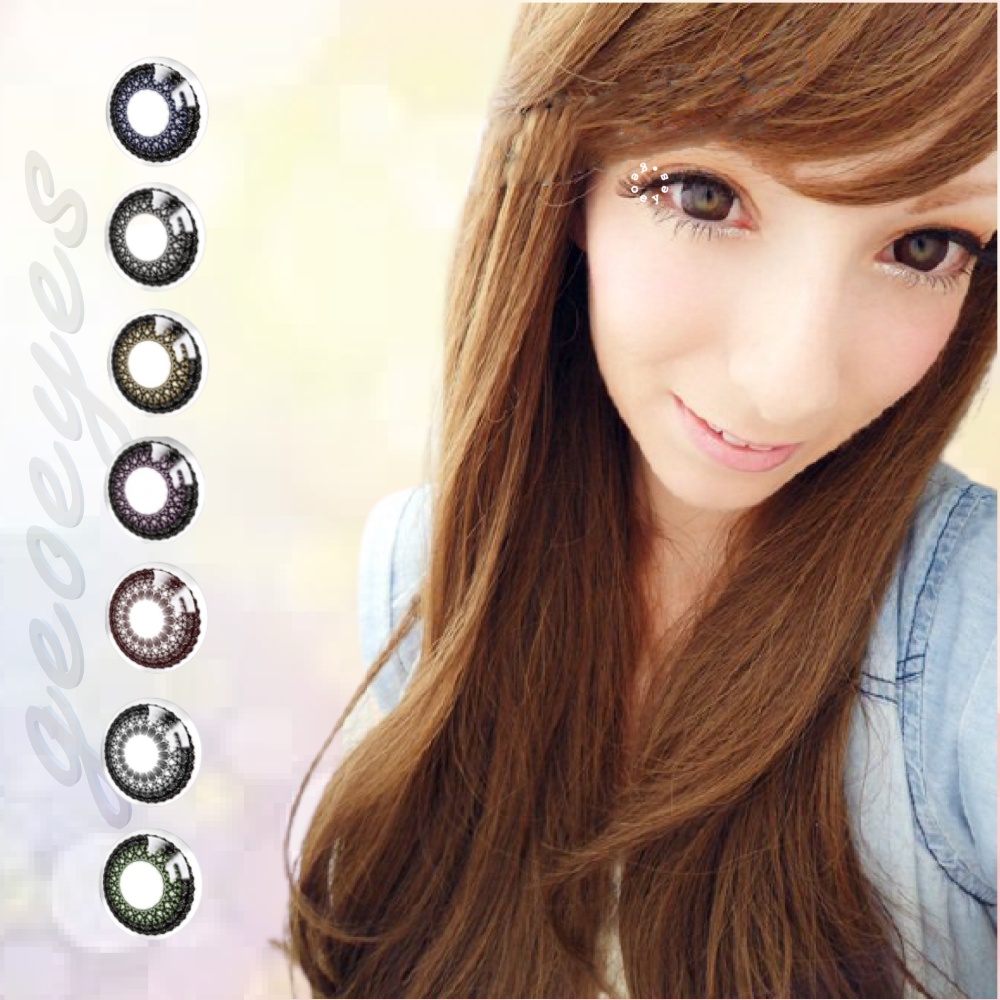 Softlens Baby Color Barbie Princess - Choco Black Gray Brown Blue Green Violet