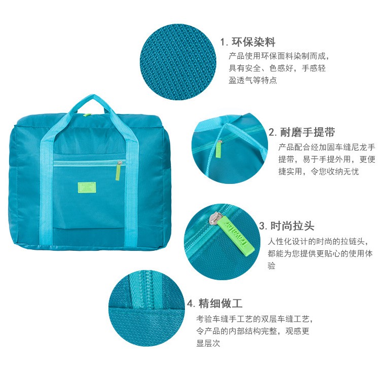 Satu7an TT-02-WB Foldable Travel Bag Hand Tas Travel Lipat Koper Bagasi Organizer Luggage Storage