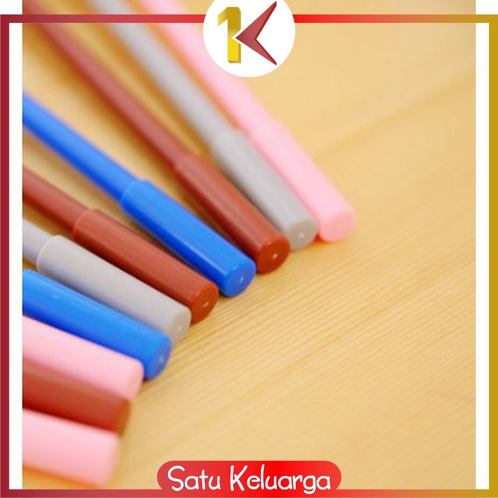 SK-A7 Pena Hamburger Cartoon/Pulpen Burger Unik/Pen Burger Kartun Line Stationary-4