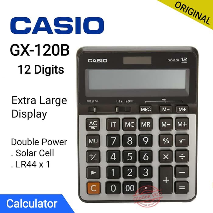 Kalkulator / Calculator Casio GX-120B 12 Digits