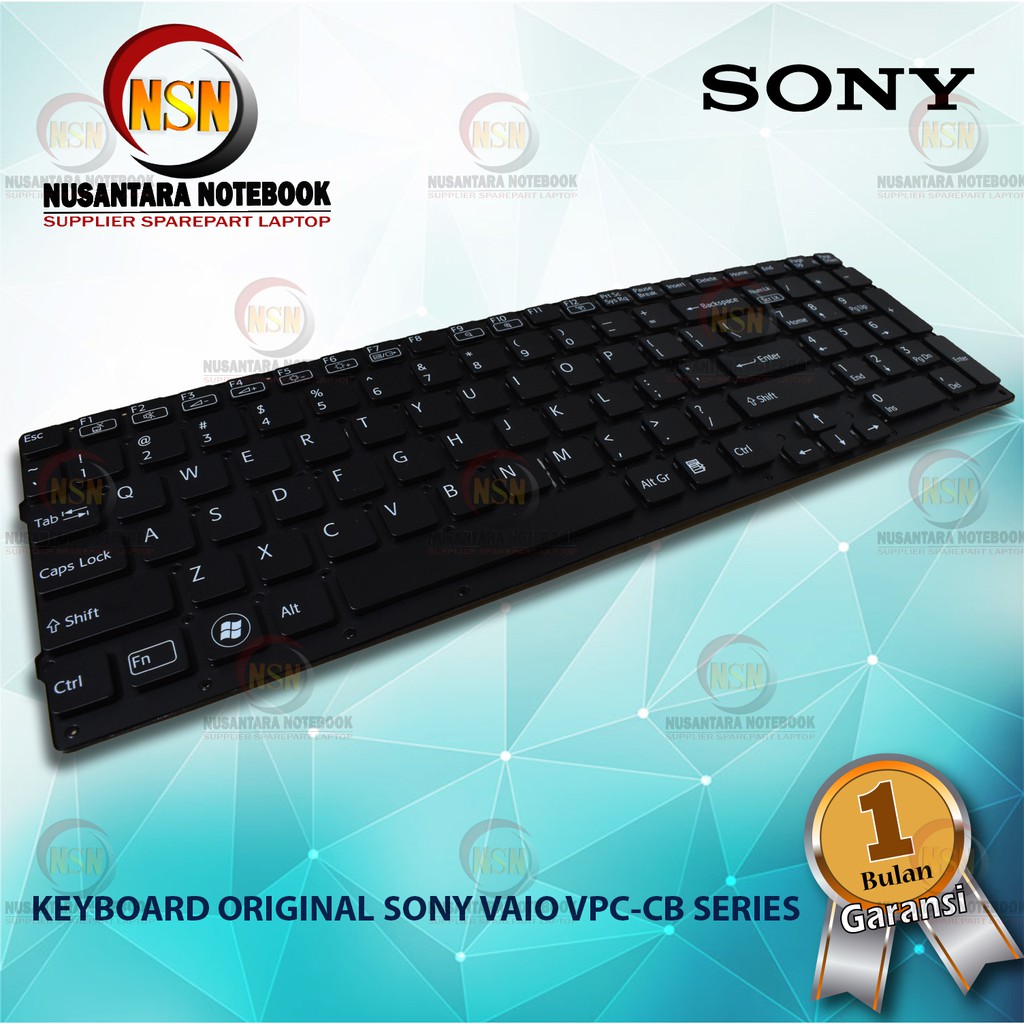 Keyboard Original Sony Vaio VPC-CB Series Black