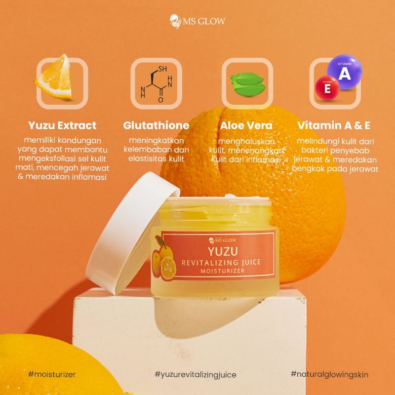 MS GLOW MOISTURIZER YUZU