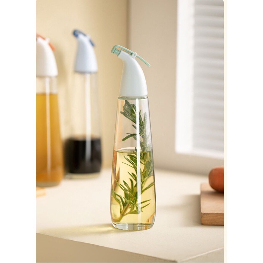 Oil bottle Botol Minyak Kaca Olive Oil Cooking Seasoning Bottle - missbejogrosir