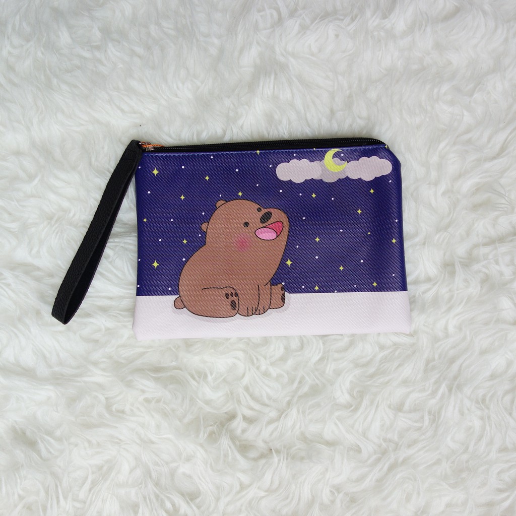 Pouch Kosmetik Dompet Kosmetik Tempat Pensil Serba guna Unicorn Melody 065 Multifungsi - Skoola