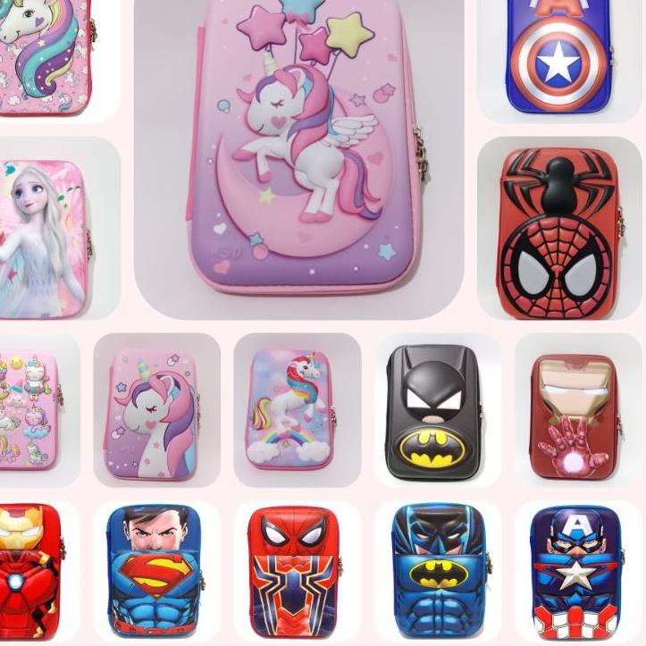 

Terbaik Tempat Pensil Anak Perempuan Unicorn LOL Frozen Hello Kitty Kotak Pencil Case Emboss Model Smiggle .,