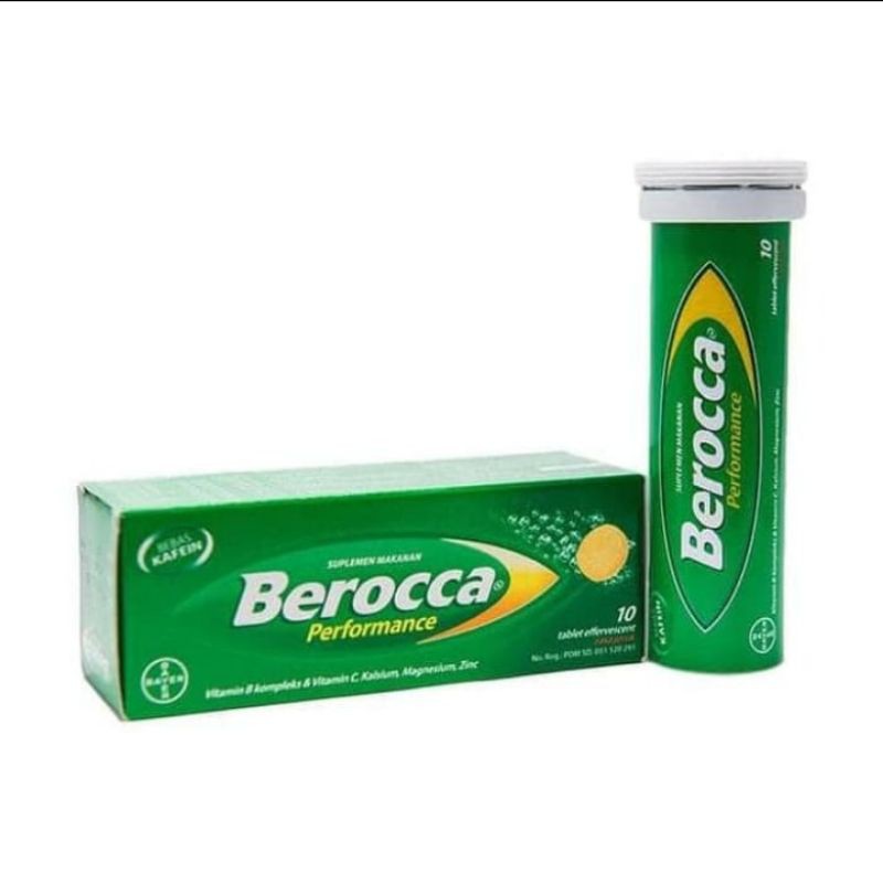 BEROCCA MULTIVITAMIN C dan B COMPLEX isi 10