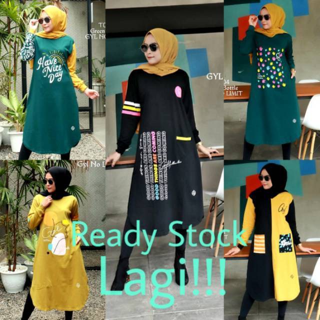 PAKAIAN WANITA TUNIK STYLE KEKINIAN BARU / Tunik GYL No Limit Premium By GYL Autenthic Original