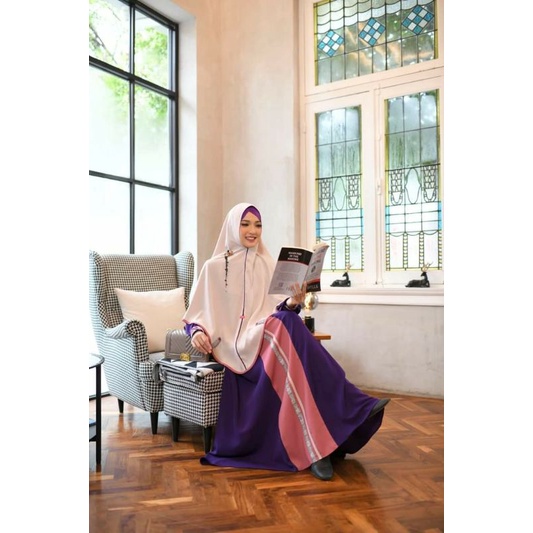 Gamis set Aulia fashion Qameela