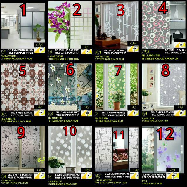 SUNBLAS MOTIF Stiker kaca sticker kaca stiker kaca jendela SUNBLAS MOTIF Stiker kaca sticker kaca stiker kaca jendela