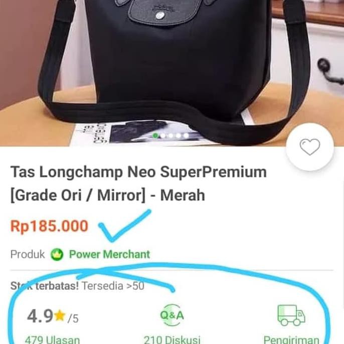 Tw101219 Tas Longchamp Neo Size Small Superpremium Grade Ori