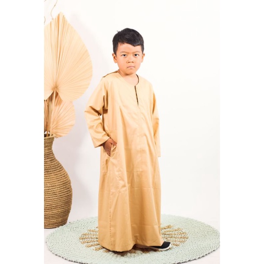 Jubah Anak Laki-Laki/ Jubah Yaman Toyobo Anak/ Jubah Yaman Anak - Remaja