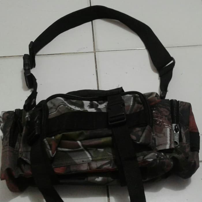 Ready Stok tas sampng loreng