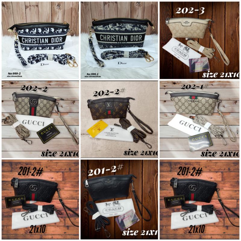 Tas Slempang Mini Perahu Import / Model Terbaru Size 20 x 10 Free Tali Panjang Dan Tali Pendek