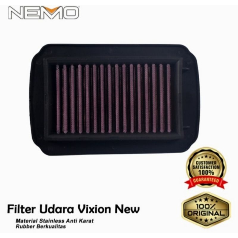 Saringan Filter Udara Vixion New Nemo