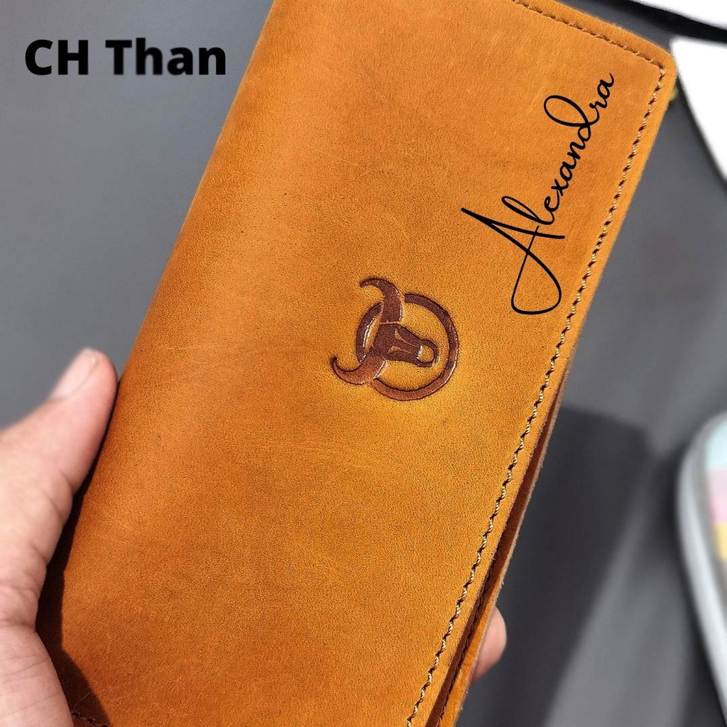 New Crazy horse Dompet kuda GIla Grade tertinggi model Panjang like Ishiya