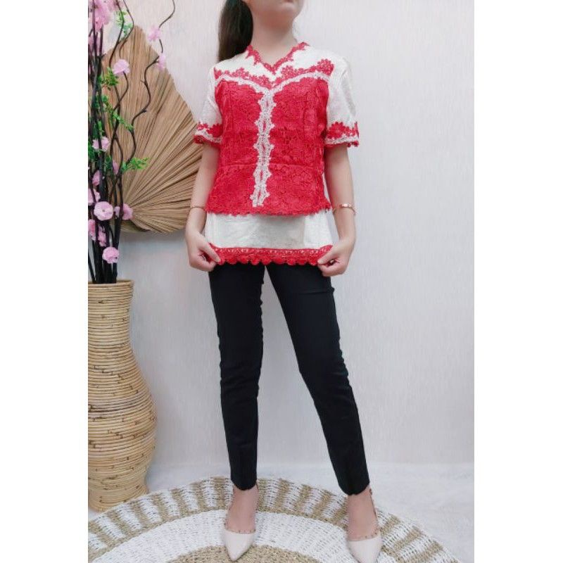 ATASAN BROKAT CHIBI PREMIUM MIX JAQUARD