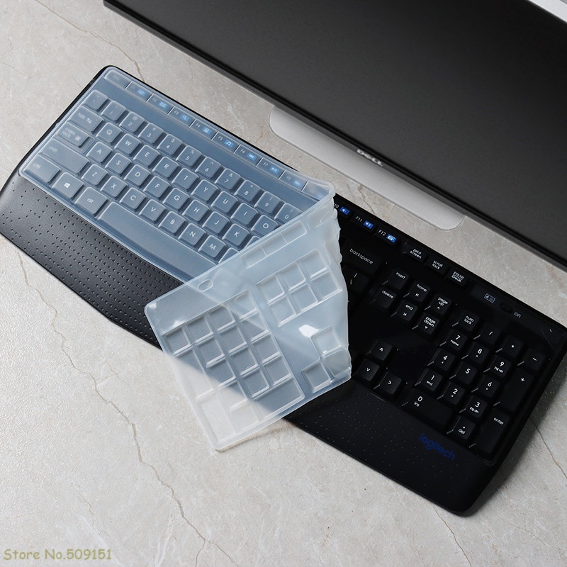 Cover Pelindung Keyboard Logitech MK345 K345 MK 345 Bahan Silikon Anti Debu