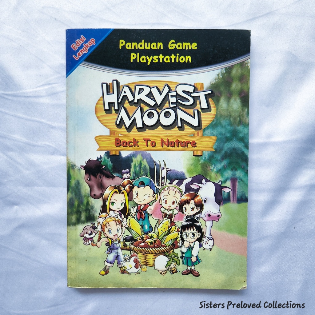 Buku Panduan Game Playstation Harvest Moon Back to Nature