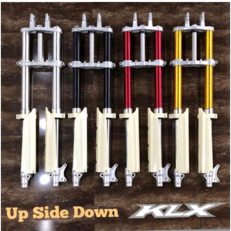 Shock Depan USD KLX Skok Dpn Up Side Down yz 85 pnp KLX150 Dtracker MGV RIDE IT dan Combiz
