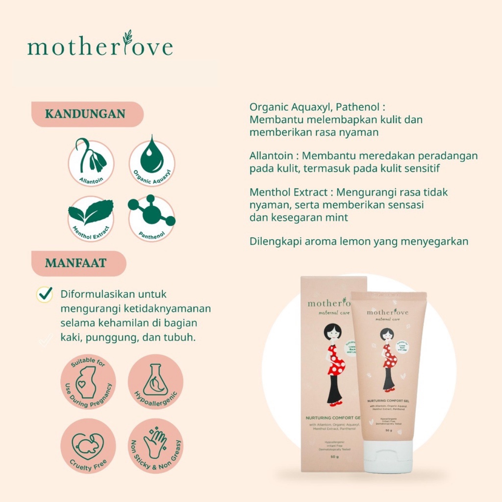 [PROMO] Motherlove Nurturing Comfort Gel 50ml