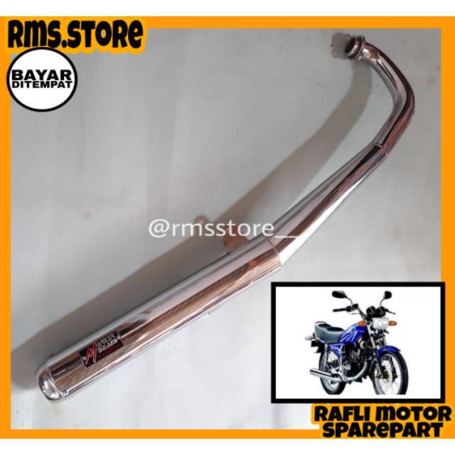 Knalpot racing bobokan yamaha RX KING model standar