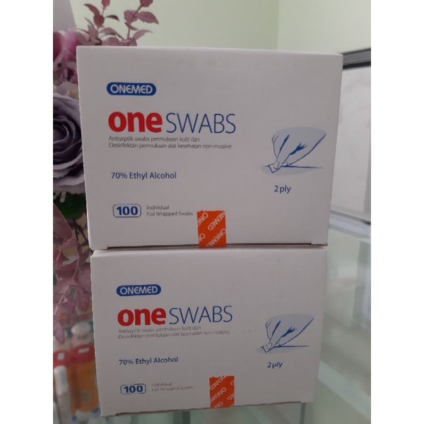 ALKOHOL SWAB BOX | TISU ONE SWAB BOX