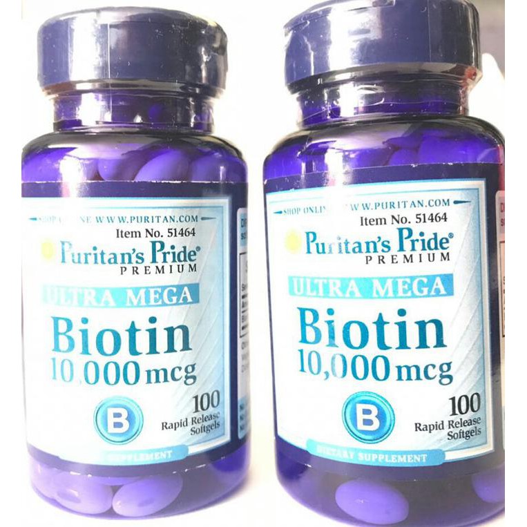 MANTAP BIOTIN 10000MCG ISI 100SOFTGEL